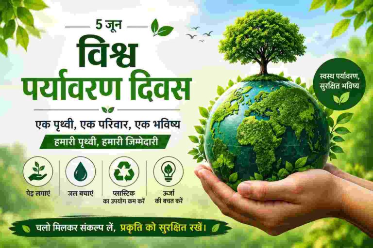 विश्व पर्यावरण दिवस 2026: पर्यावरण संरक्षण का महत्व और हमारा दायित्व