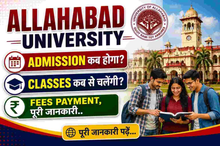 Allahabad University Admission fees